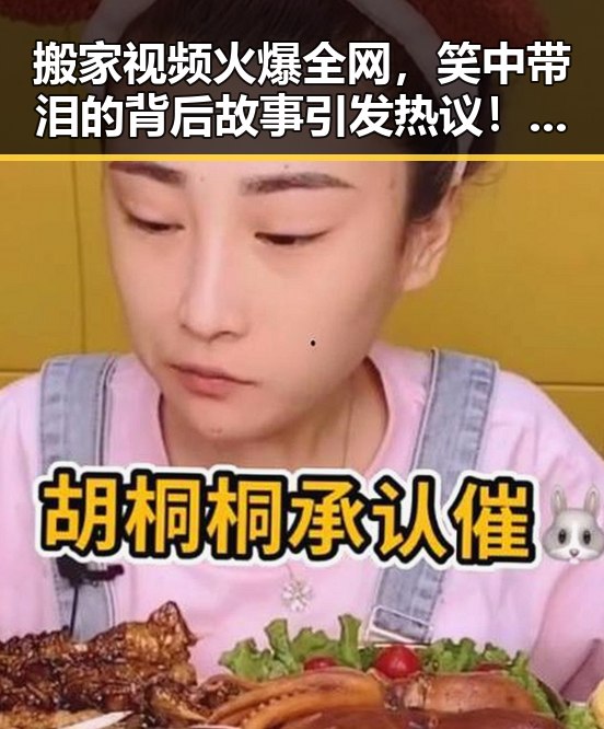 搬家视频火爆全网，笑中带泪的背后故事引发热议！🎥✨